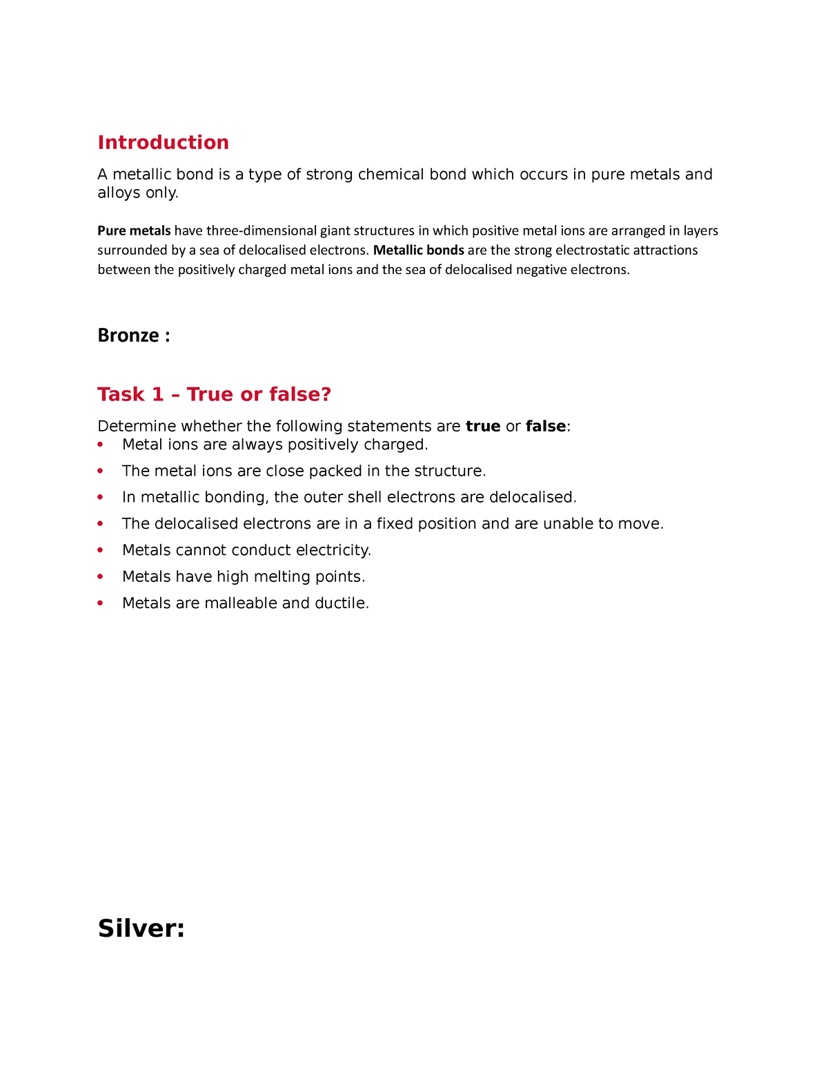 metalic-bond-worksheet-introduction-a-metallic-bond-is-a-type-of