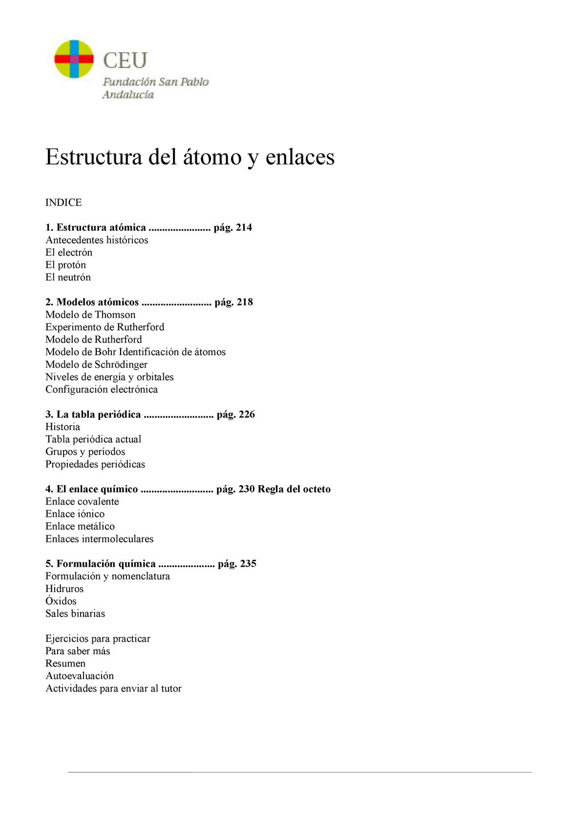 Apuntes Quimica Fundamentos De Ciencia De La Materia Studocu