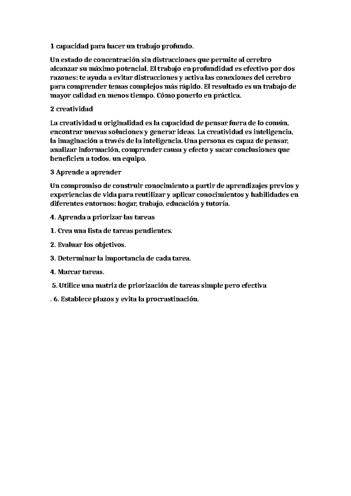 Debate 5y2 Unidades 1 Capacidad Para Hacer Un Trabajo Profundo Un Estado De Concentración 1568