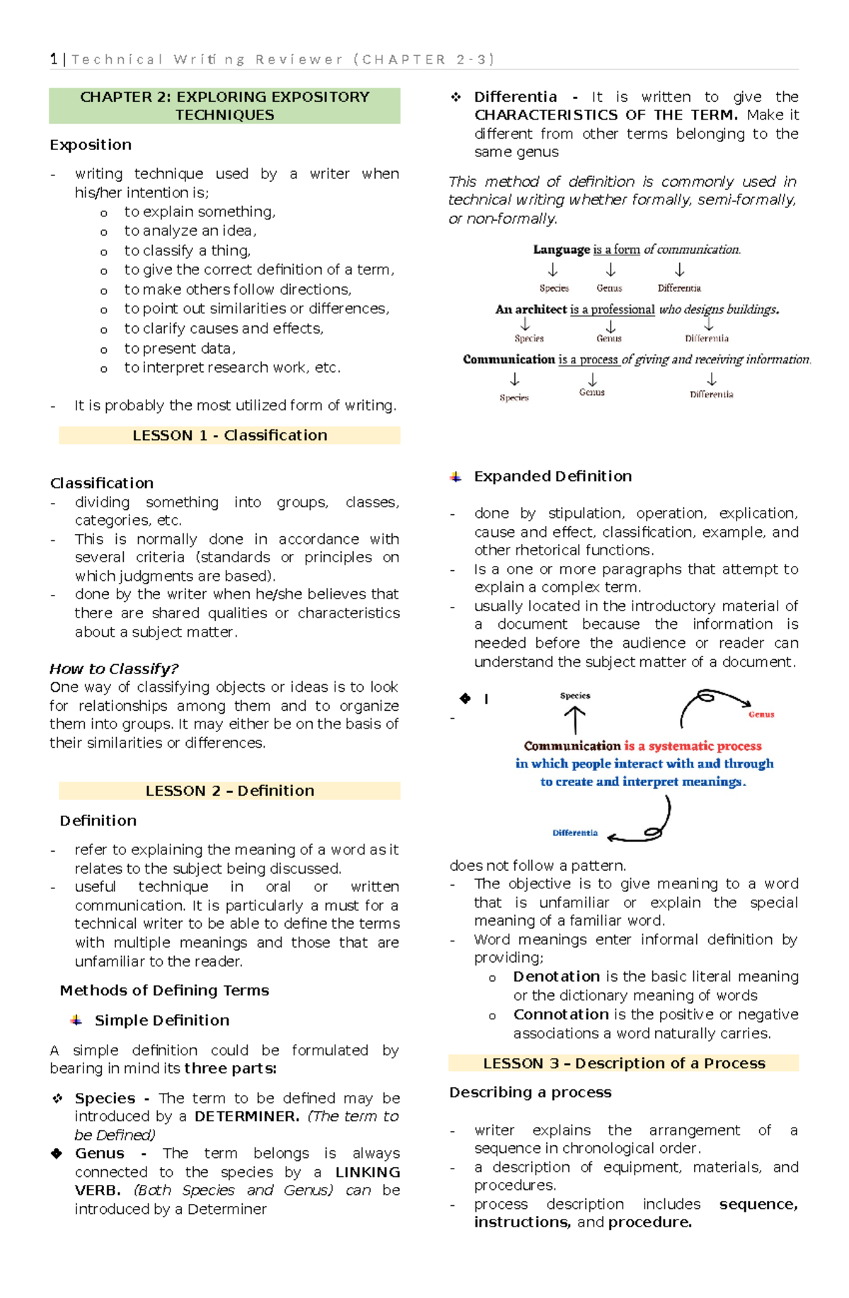 Technical Writing Reviewer ( Chapter 2-3) - CHAPTER 2: EXPLORING ...