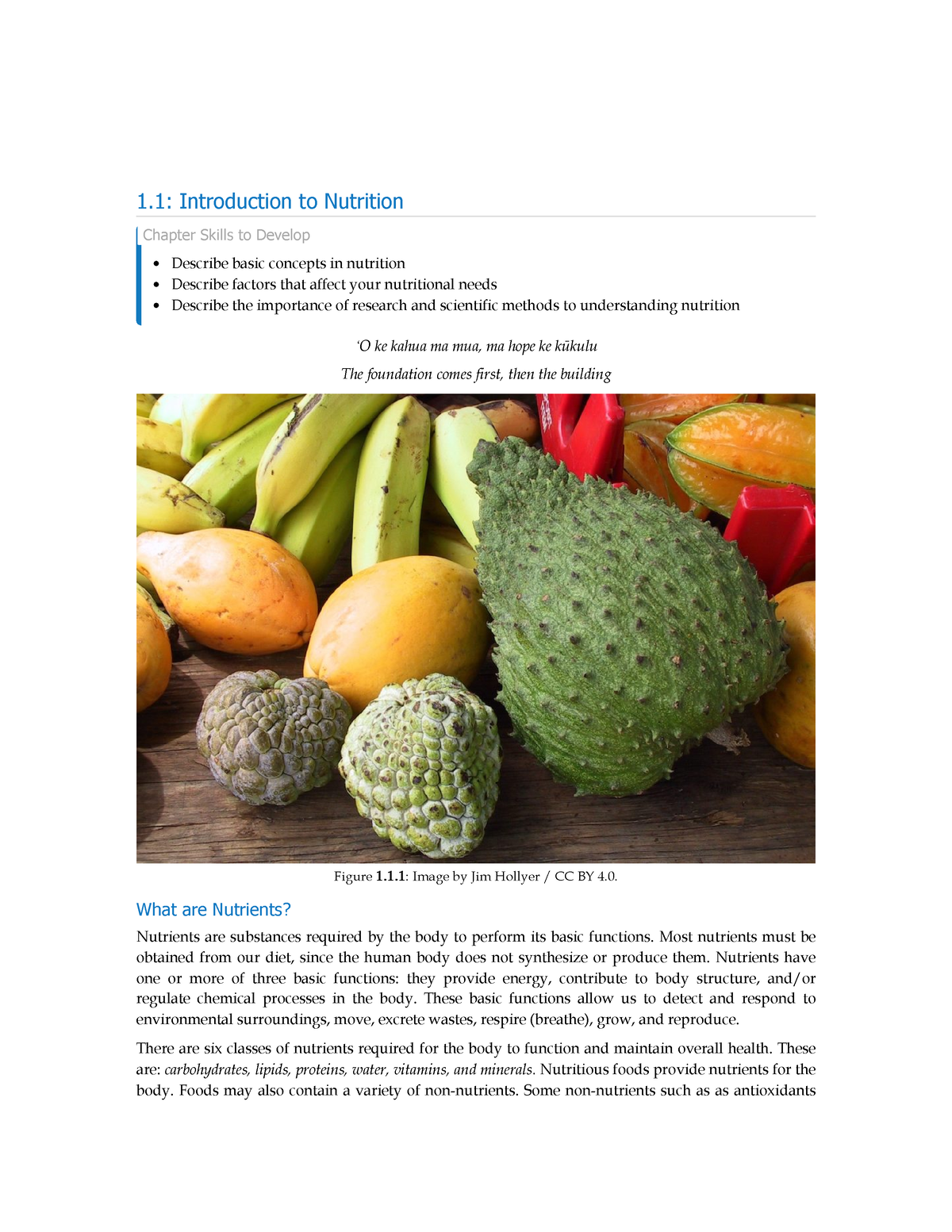 1.1 Introduction To Nutrition - Medicine Libre Texts - 1: Introduction ...