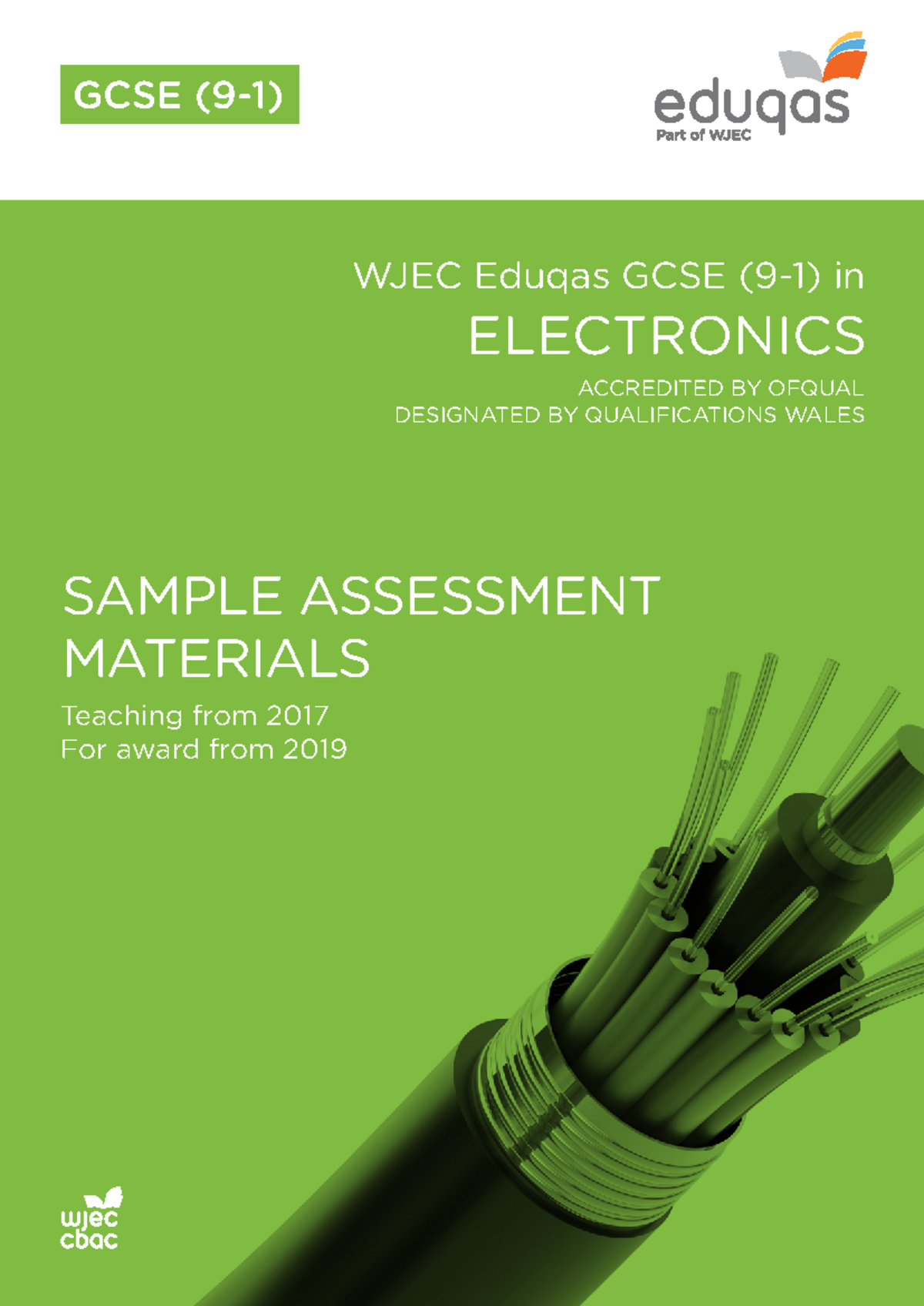 Eduqas gcse electronics sams from 2017 eng - WJEC Eduqas GCSE (9-1) in ...