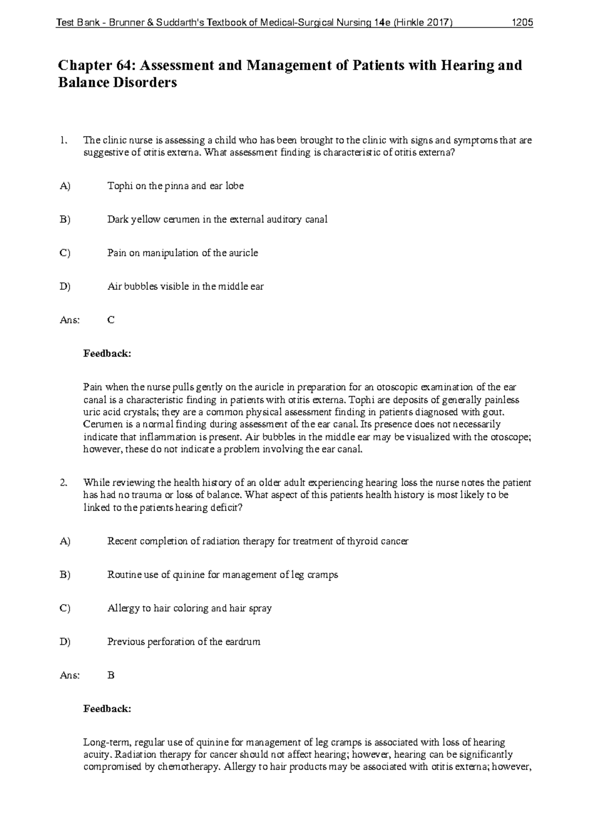 C6 - (Obl) Audiology Science to Practice cap 8-1-12 - 151 After reading  this chapter, you should be - Studocu