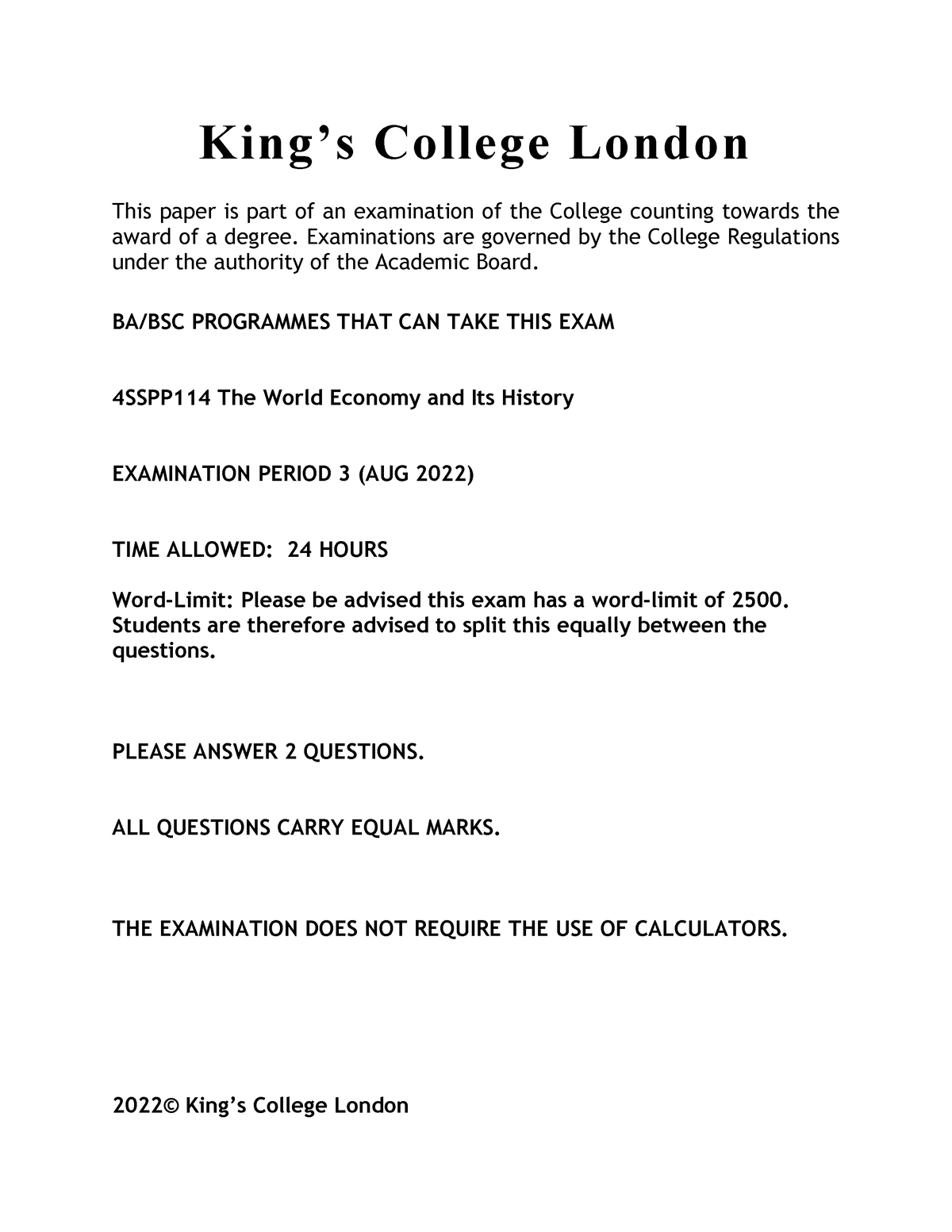 4SSPP114 Aug Exam 1 2022 King S College London This Paper Is Part Of   Thumb 1200 1553 