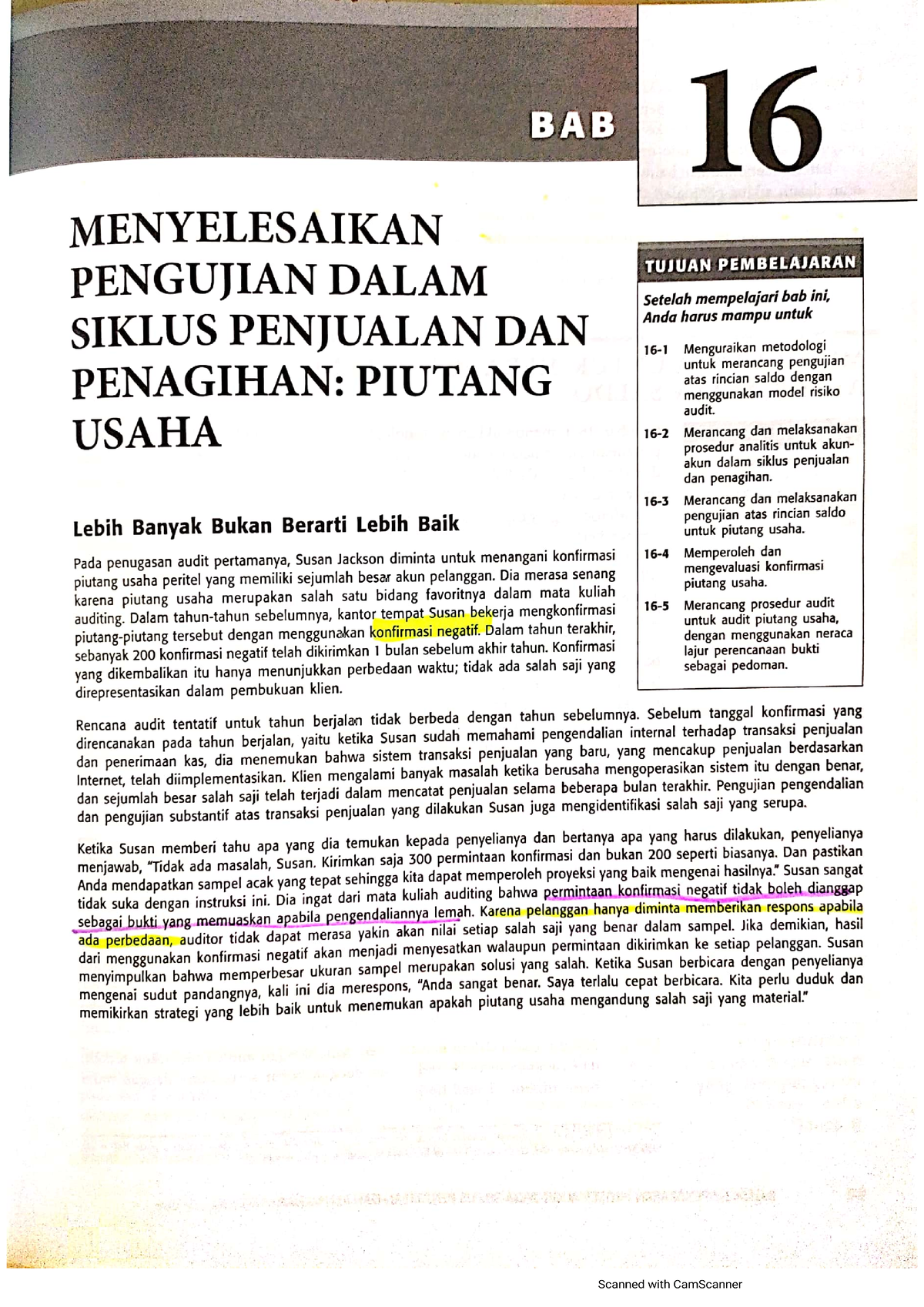 (3) BAB 16 Menyelesaikan Pengujian Dalam Siklus Penjualan DAN Penagihan ...