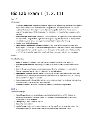 lab mouse genetics (one trait) assignment lab report active