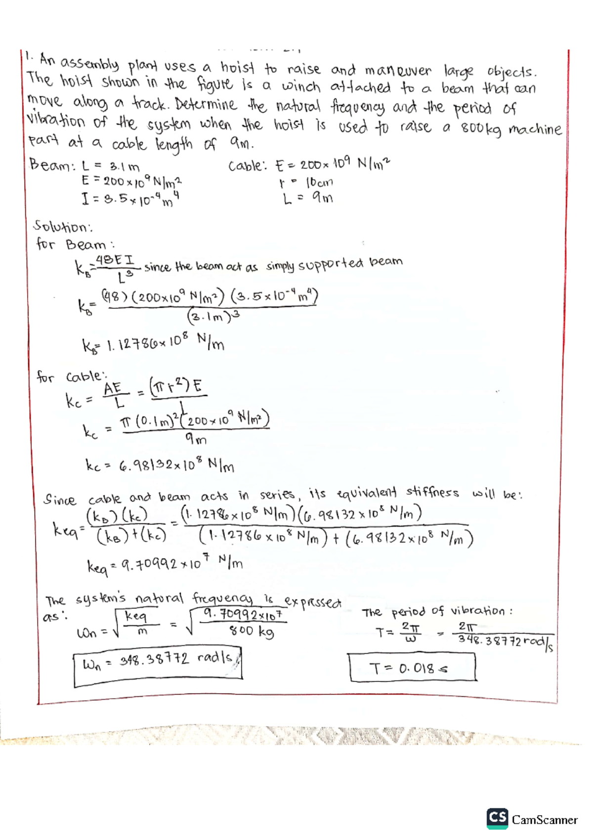 engineering thesis vibration