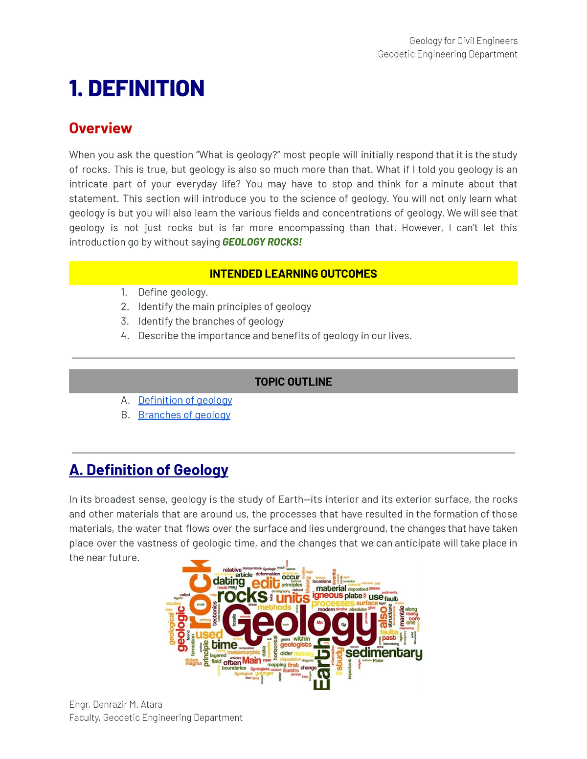 research proposal related to geodetic engineering