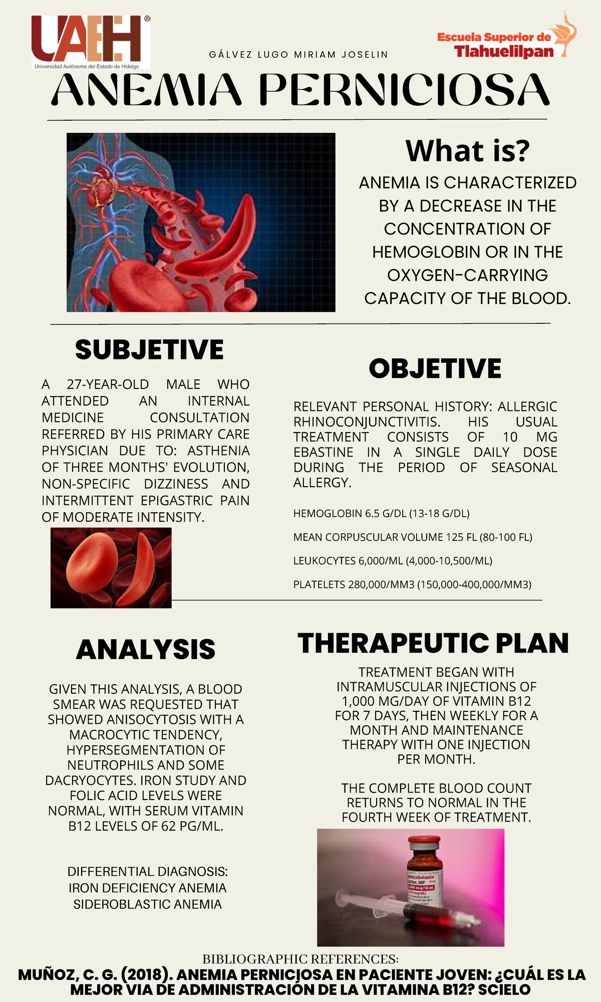 Anemia Pernisiosa (2) - G Á L V E Z L U G O M I R I A M J O S E L I N ...