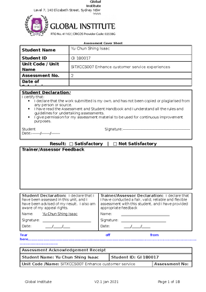 Bsbldr 522 Assessment Workbook V1 02.21 - BSBLDR522 - Manage People ...