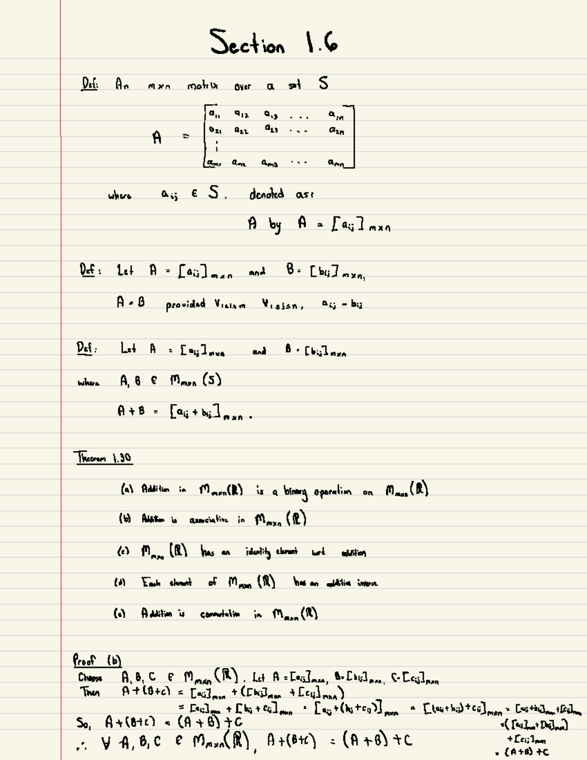 Section 1.6 Notes - Section Det An mxn matrix over a set S =g÷ ...