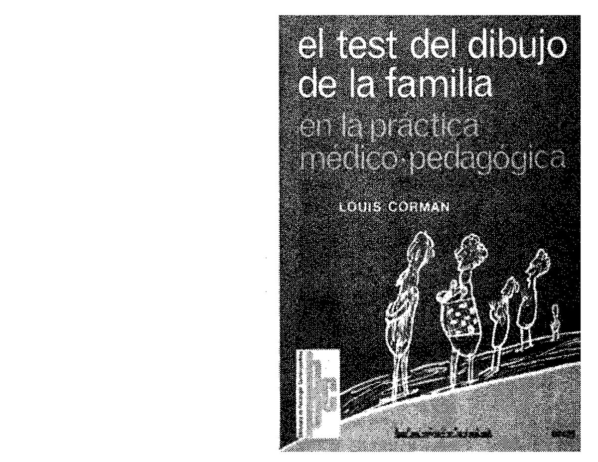 Libro Test-Del-Dibujo-de-La-Familia-Luis-Corman - EL TEST DEL DIBUJO DE