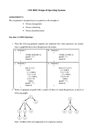 Operating System - short notes with important theory - Operating System ...