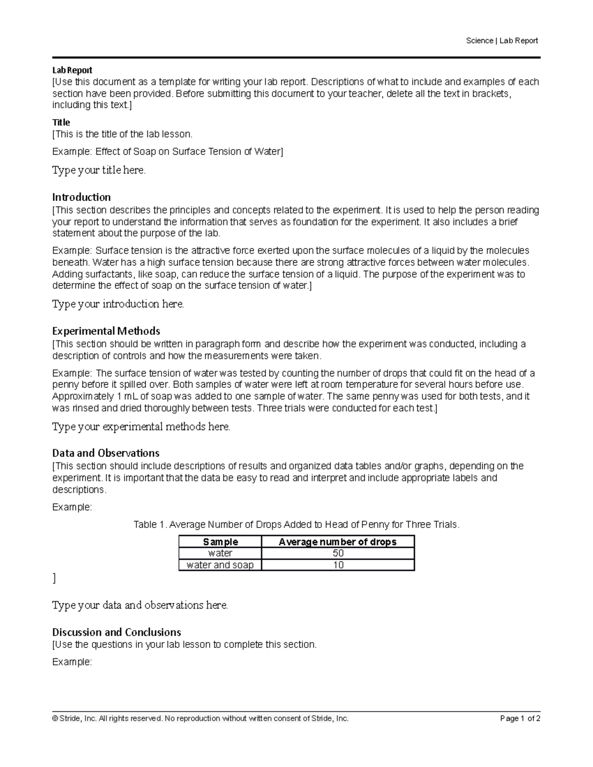 HSLab Report - lkjhgfdrtyuiol,mnbvfcdkuflyigk.i.v - Science | Lab ...