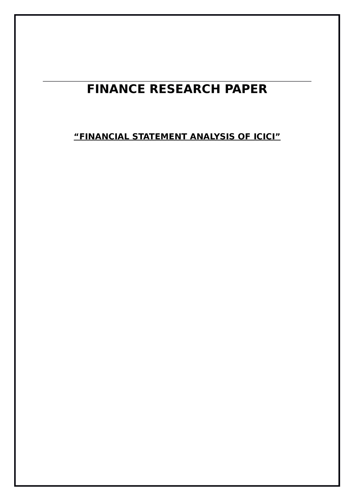 icici securities research report pdf