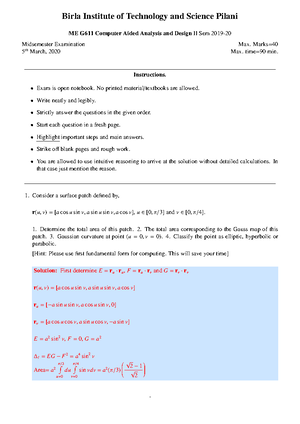 18MAT6532 - ala maths - Model Question Paper- II with effect from 2020 ...