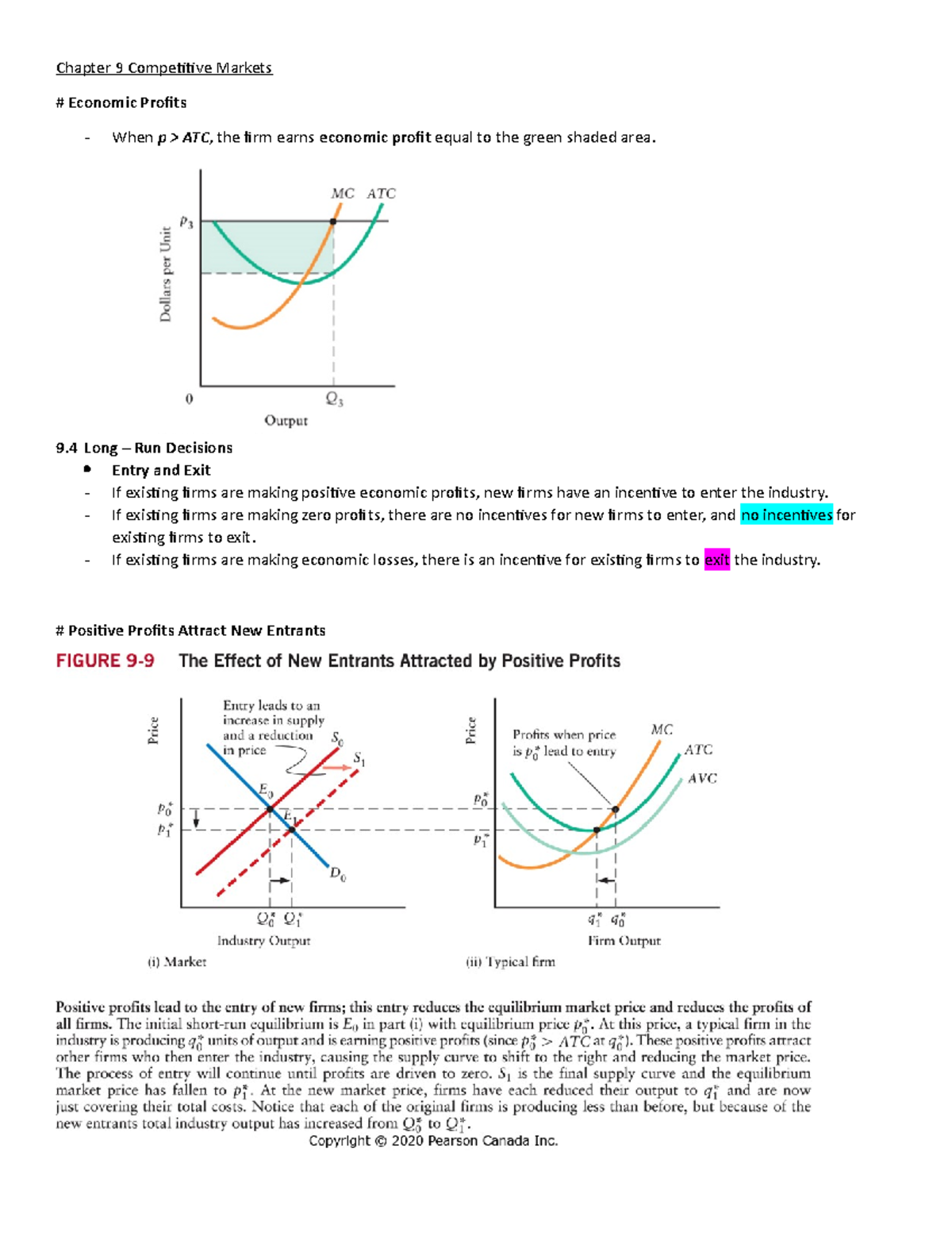 ECON Ch9-10 - Lecture Notes 9-10 - ECON 2100 - BCIT - Studocu