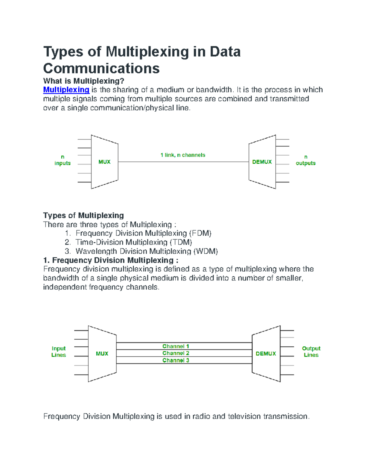 Types Of Digital Multiplexer At Matilda Chomley Blog