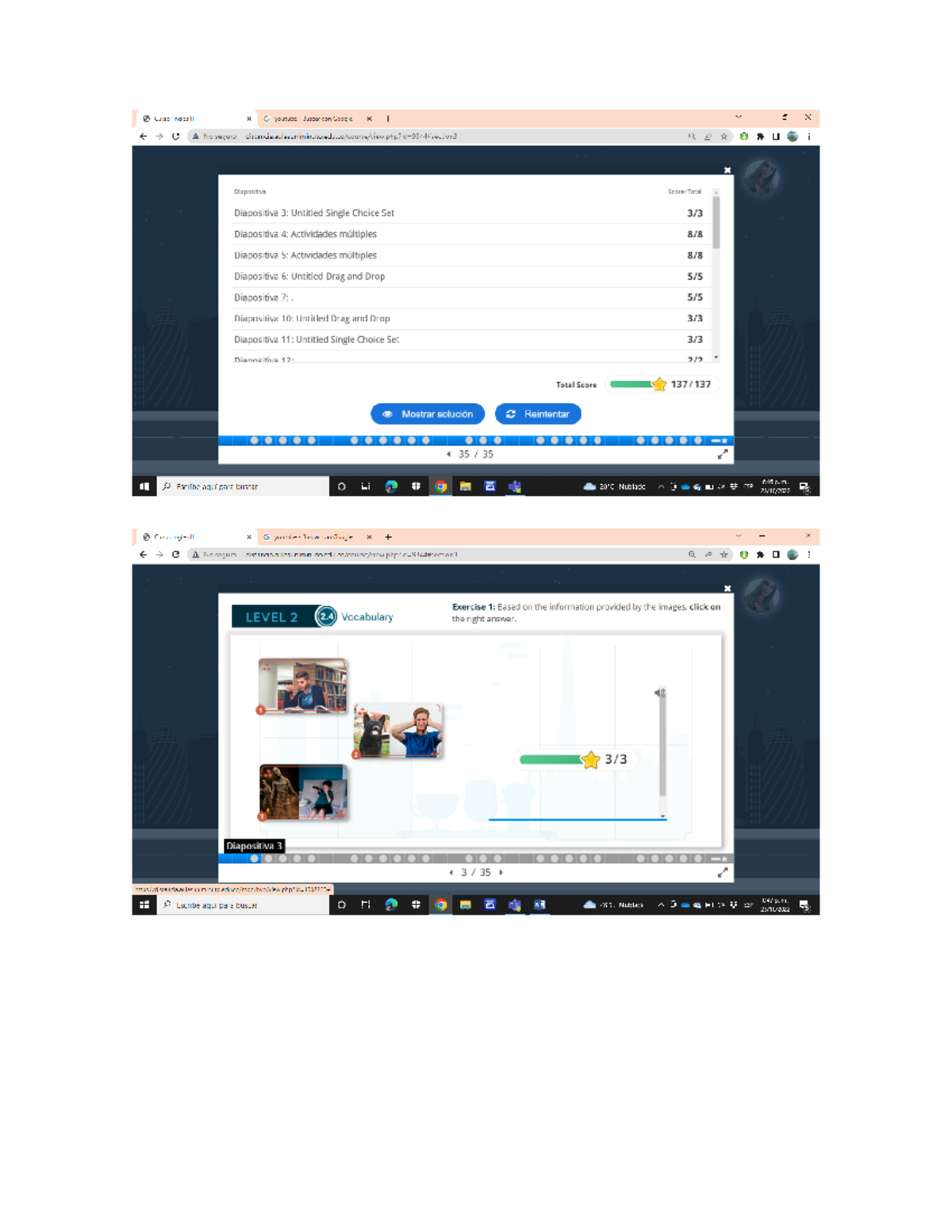 Ingles 2,4 y 2,5 - Curso - Ingles II - actividad 2, actividad 2, - Studocu