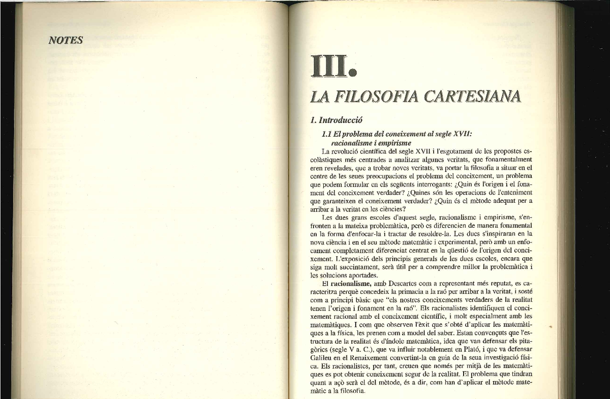 Descartes Teoria - Historia De La Filosofía - Studocu