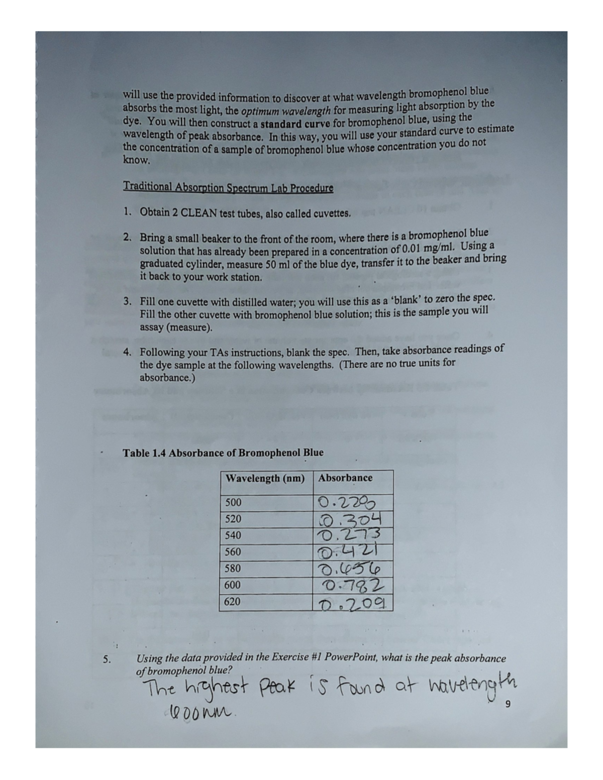 BSC2010 Lab Homework - BSC2010 - Studocu