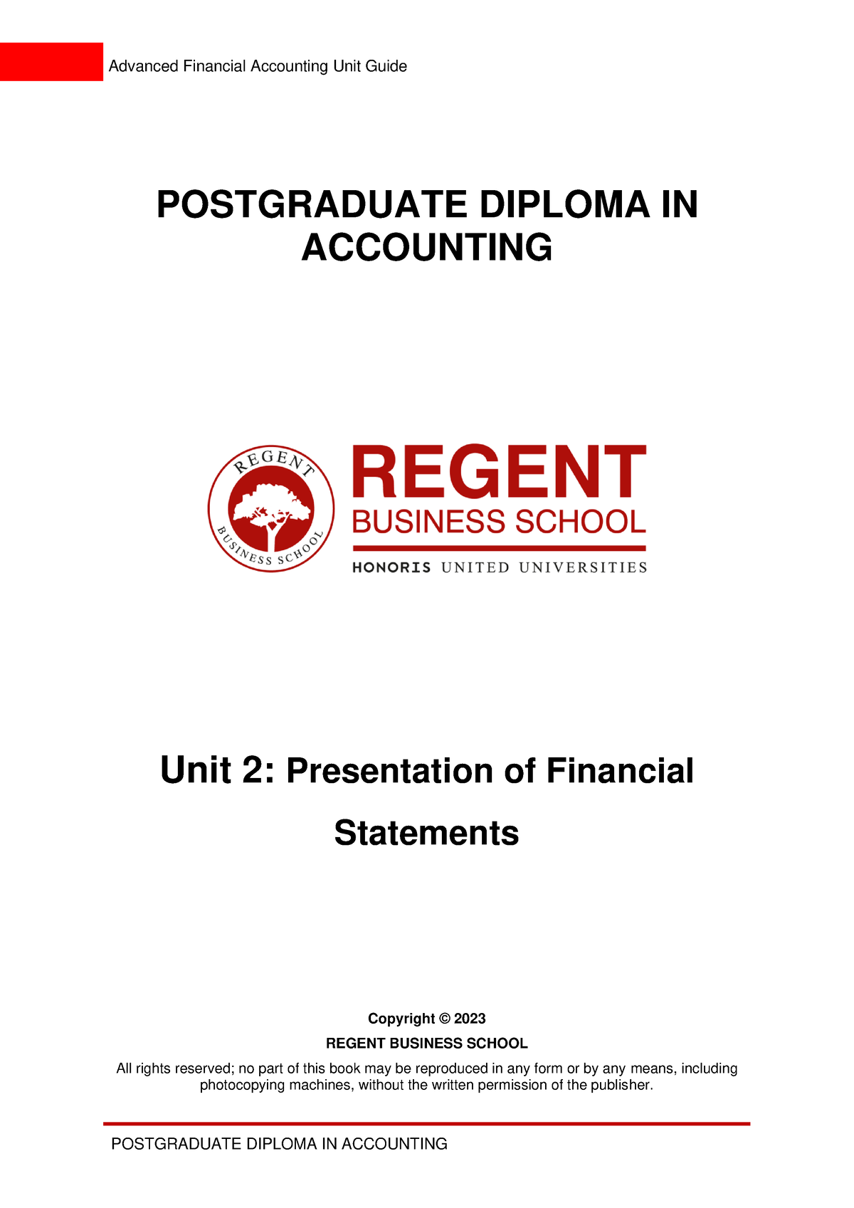 presentation of mat credit in financial statements