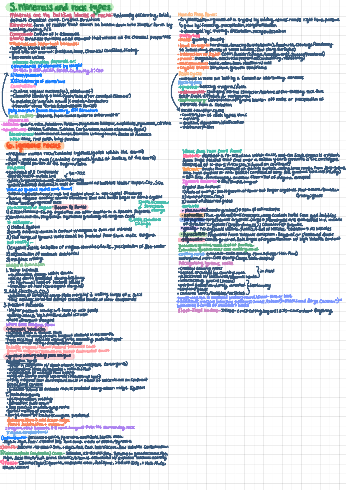 Earth Systems notes - GEO1111 - Studocu