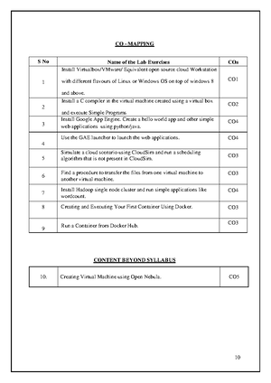 CC-6-1 - Cloud computing lab 6 experiment - EXERCISE- 6 AIM: To Find a ...