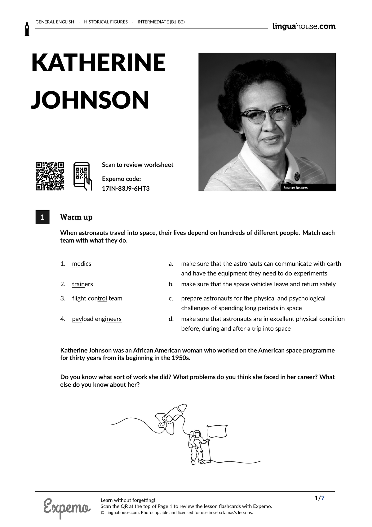 Katherine johnson british english teacher bw - GENERAL ENGLISH ...