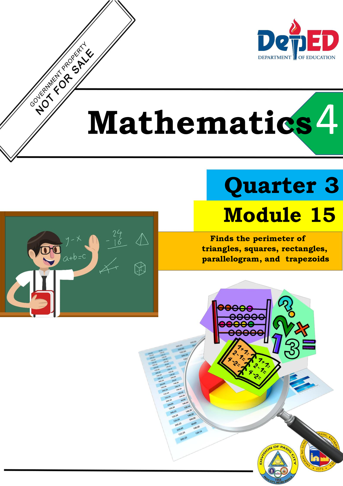 Math4 Q3 Module 15 - presentation - Mathematics 4 Quarter 3 Module 15 ...