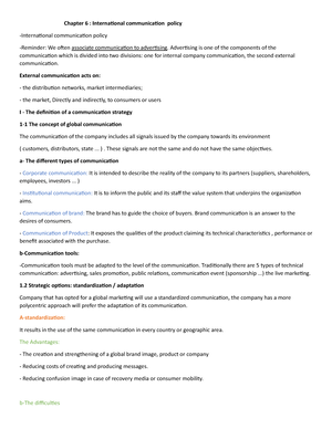 TEST BANK - Internation Marketing Quiz - Chapter 01 The Scope And ...