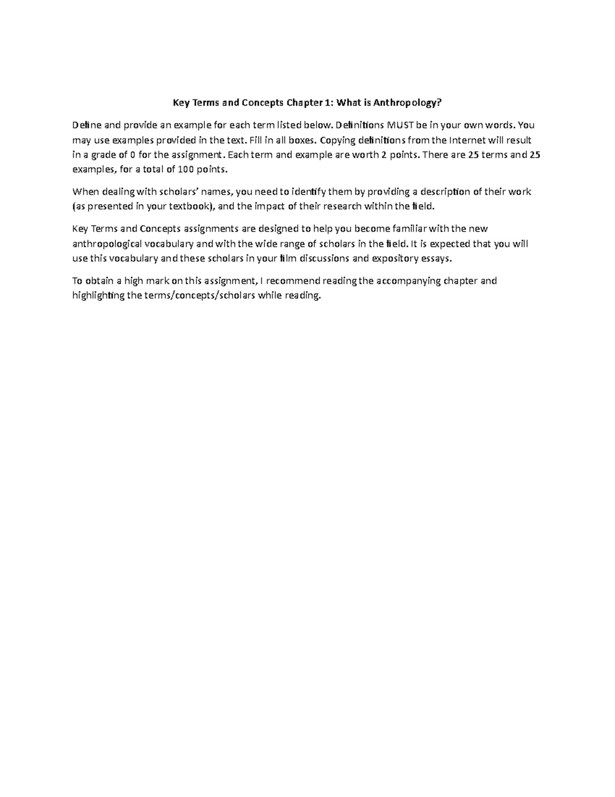 Key Terms and Concepts Chapter 1 Accessible - Key Terms and Concepts ...