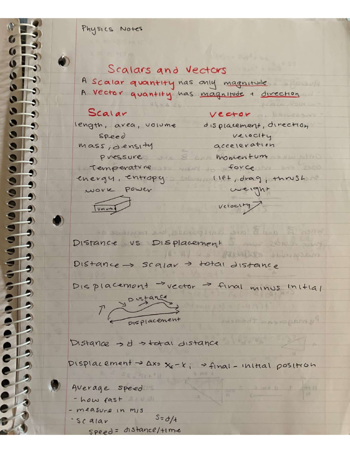 Physic lecture notes vector and scalar - PHYS 182 - Studocu