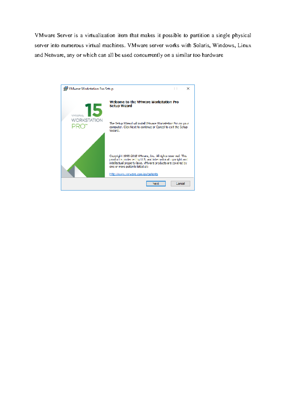 VMware PDF - VM WARE - HND In Computing - VMware Server is a ...