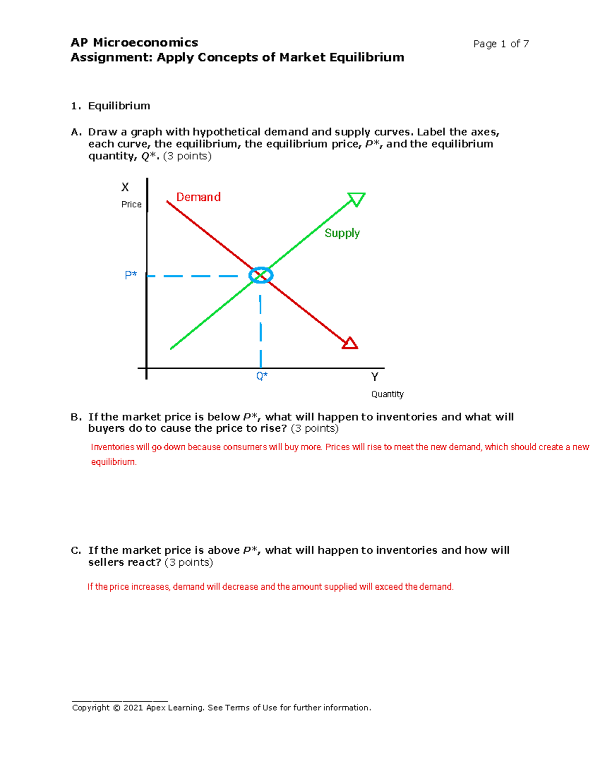 Kami Export - Apply Concepts of Market Equilibrium SW - Assignment ...