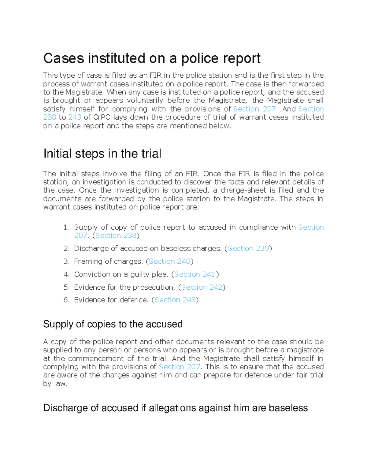 cases-instituted-on-a-police-report-the-case-is-then-forwarded-to-the