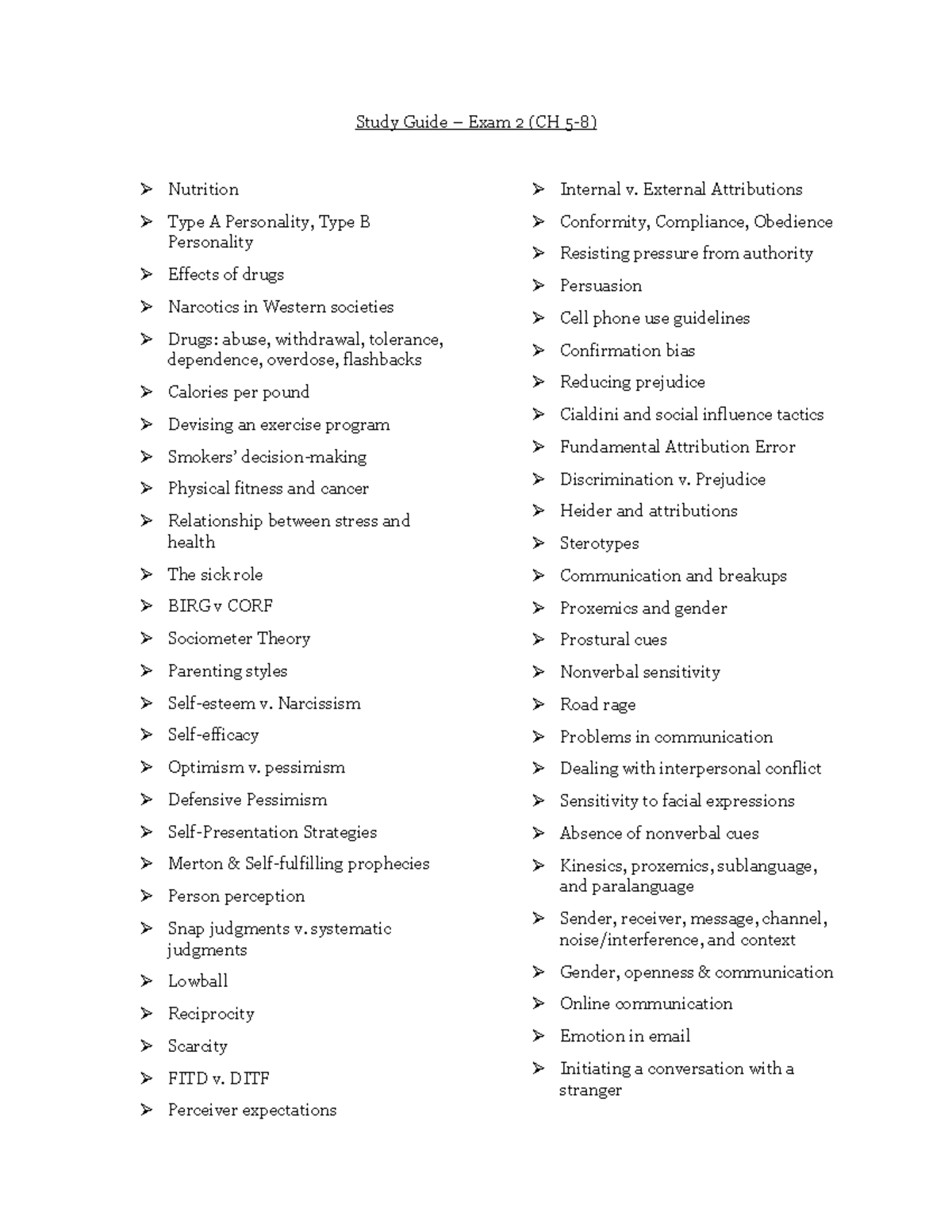 study-guide-2-external-attributions-type-a-personality-type-b