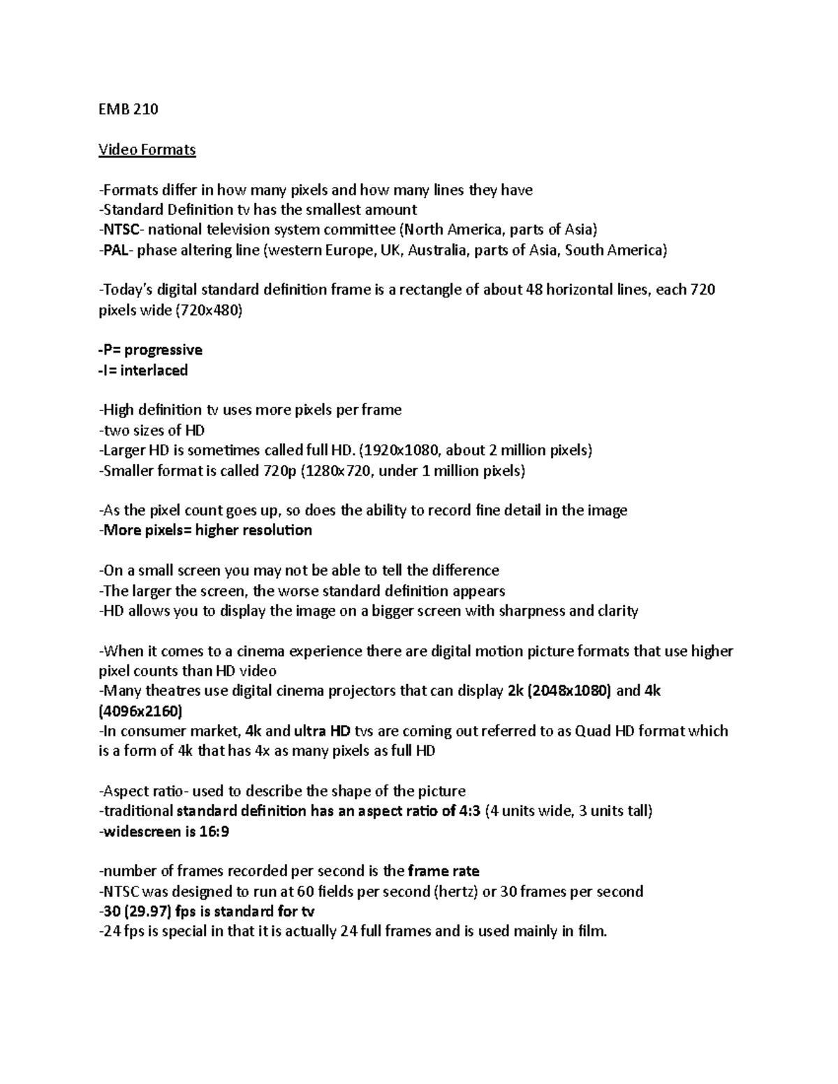 emb-210-lecture-notes-1-emb-210-video-formats-formats-differ-in