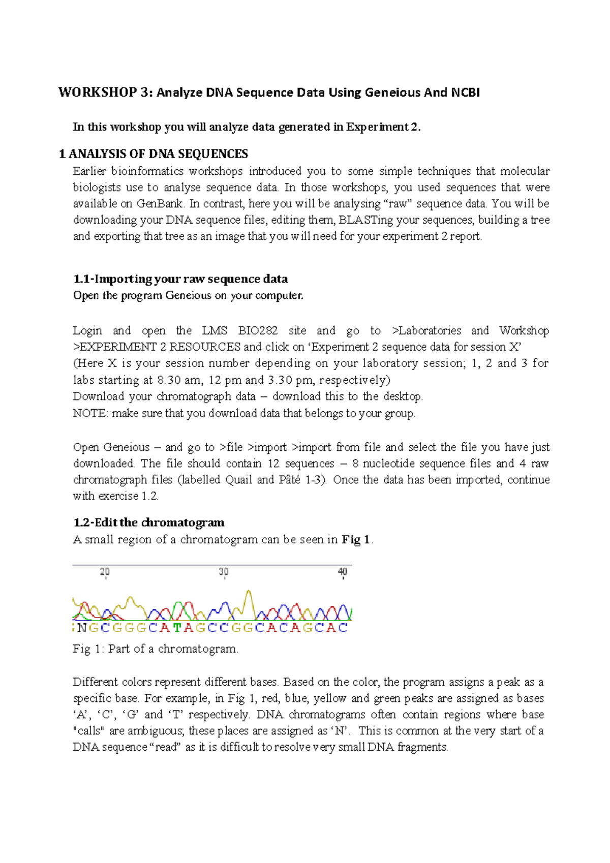 Bioinformatics 3 2021, last lab class - WORKSHOP 3: Analyze DNA ...