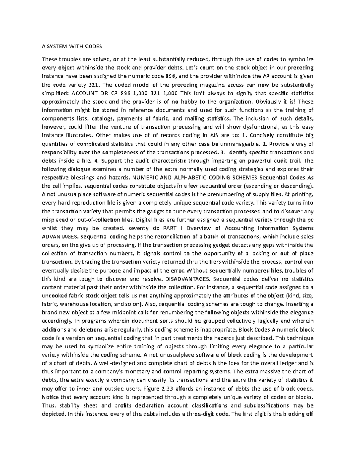 A System WITH Codes - extraordinary prison bureaucracy - A SYSTEM WITH ...