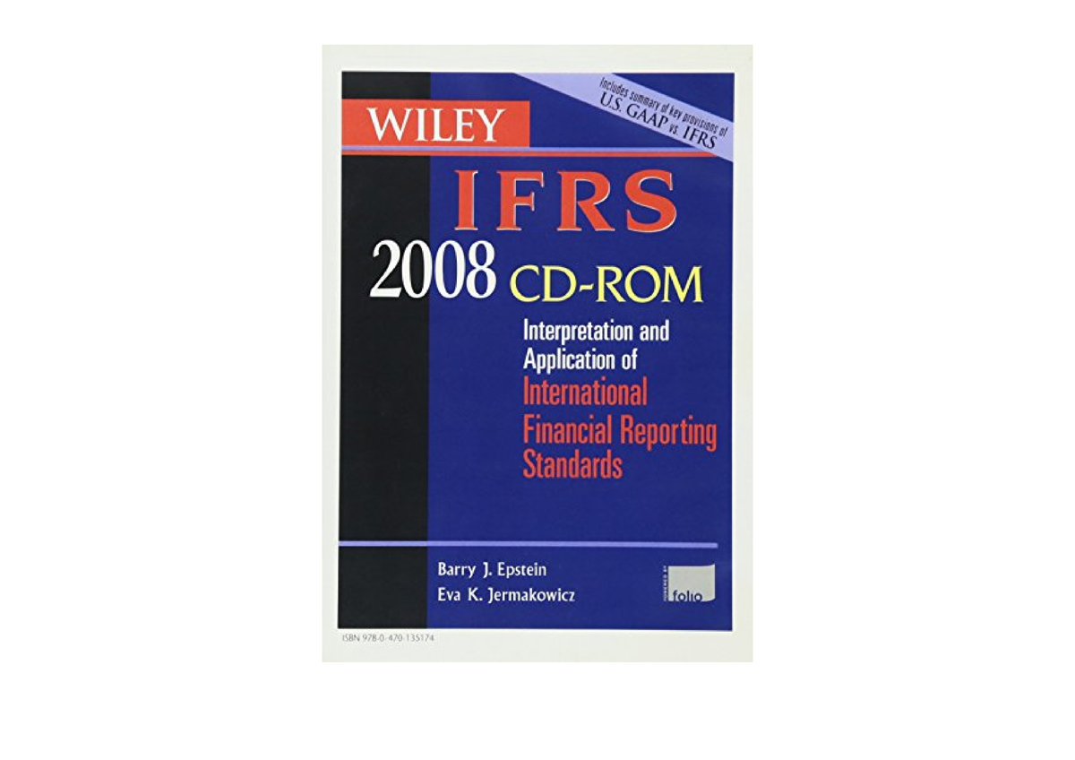 Download PDF Wiley IFRS 2008 CD ROM Interpretation And Application Of ...