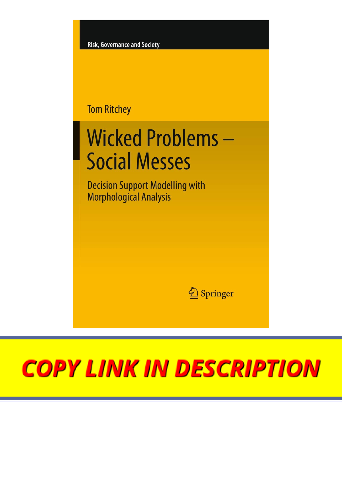 Ebook download Wicked Problems Social Messes Decision Support Modelling ...