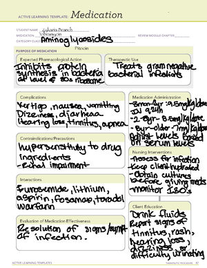 Amitriptyline ATI ACTIVE LEARNING TEMPLATES THERAPEUTIC PROCEDURE A Amitriptyline ATI ACTIVE LEARNING TEMPLATES THERAPEUTIC PROCEDURE A