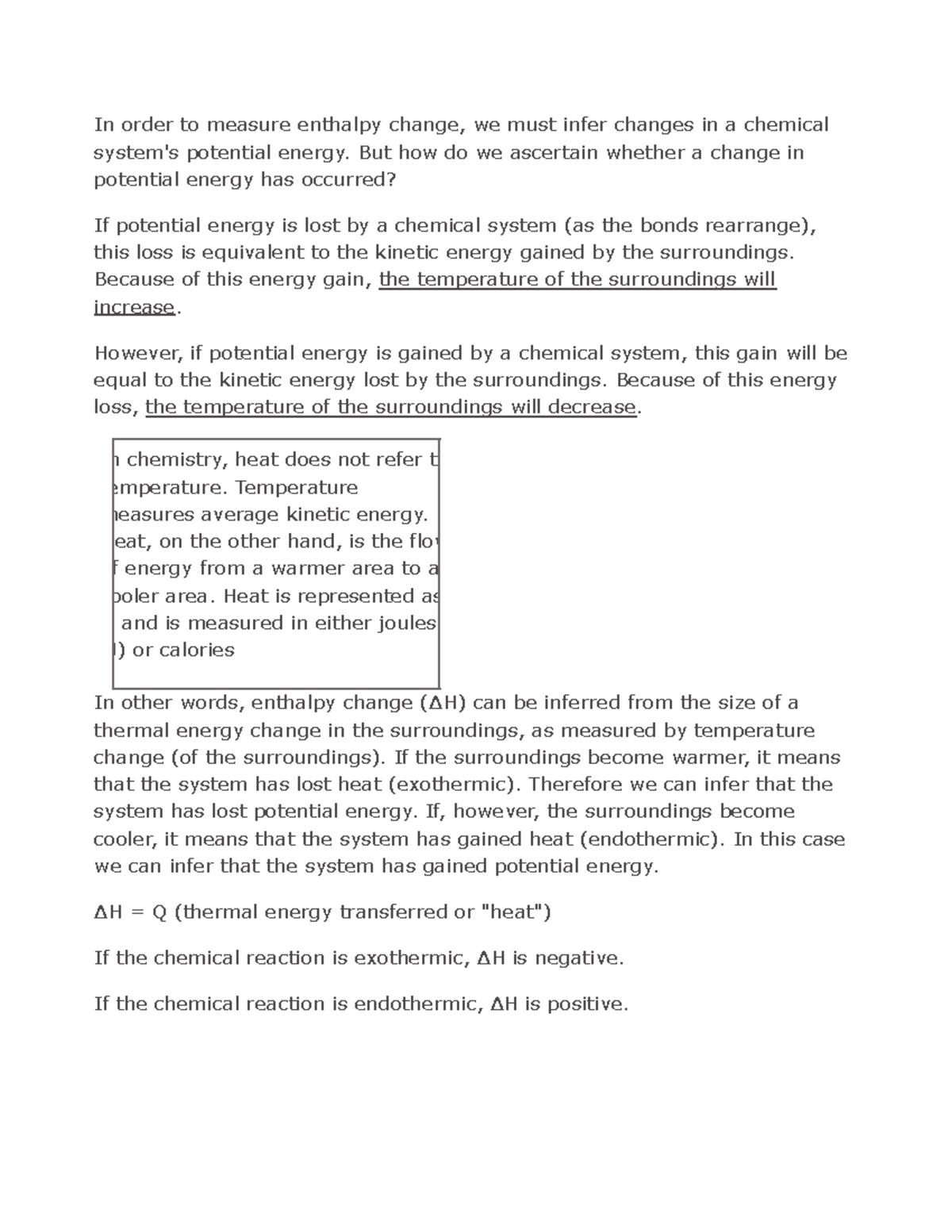 chemistry-notes-for-in-order-to-measure-enthalpy-change-we-must