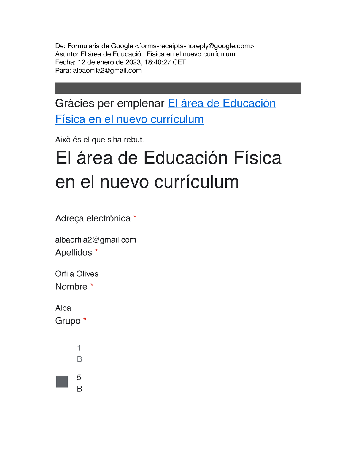 El Ã¡rea De Educaci Ã³n FÃ­sica En El Nuevo Curr Ã­culum - De ...