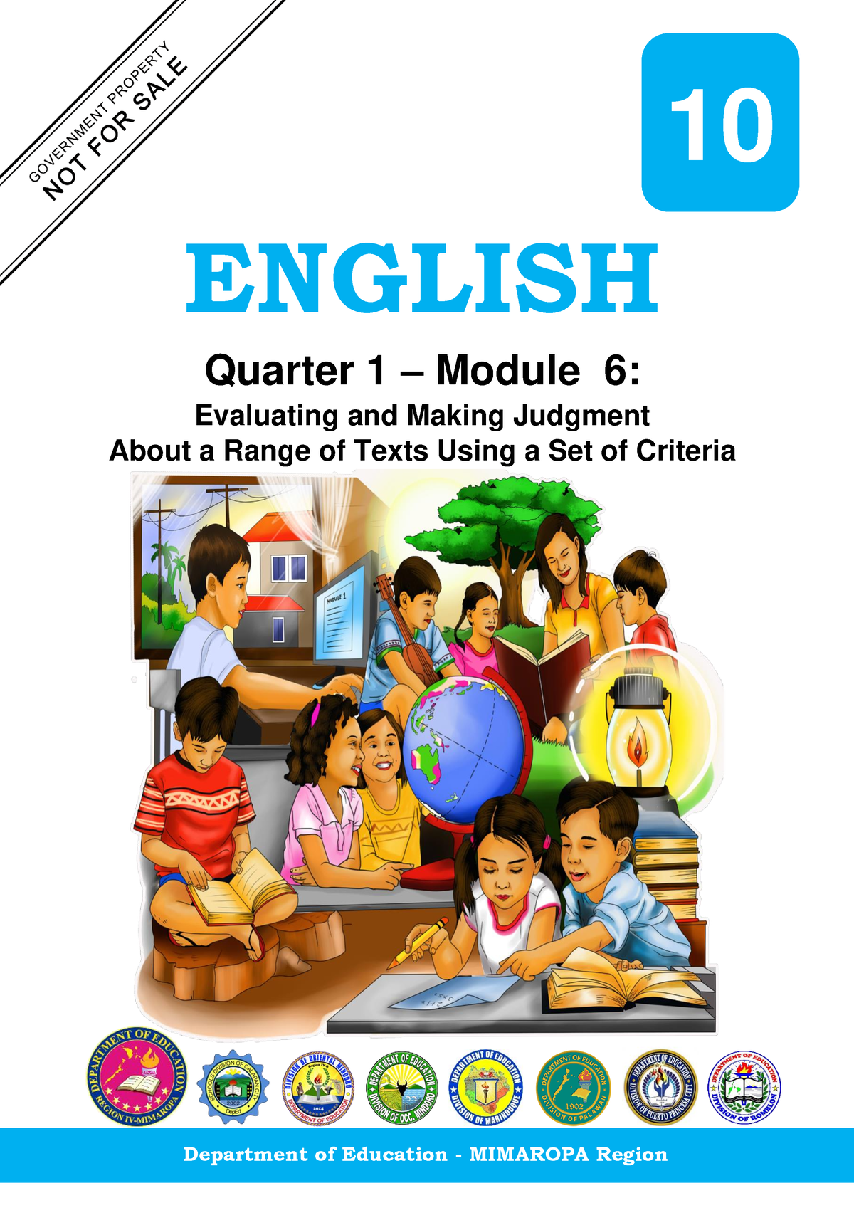 English 10 Module 6 Quarter 1 - 2 ENGLISH Quarter 1 – Module 6 ...