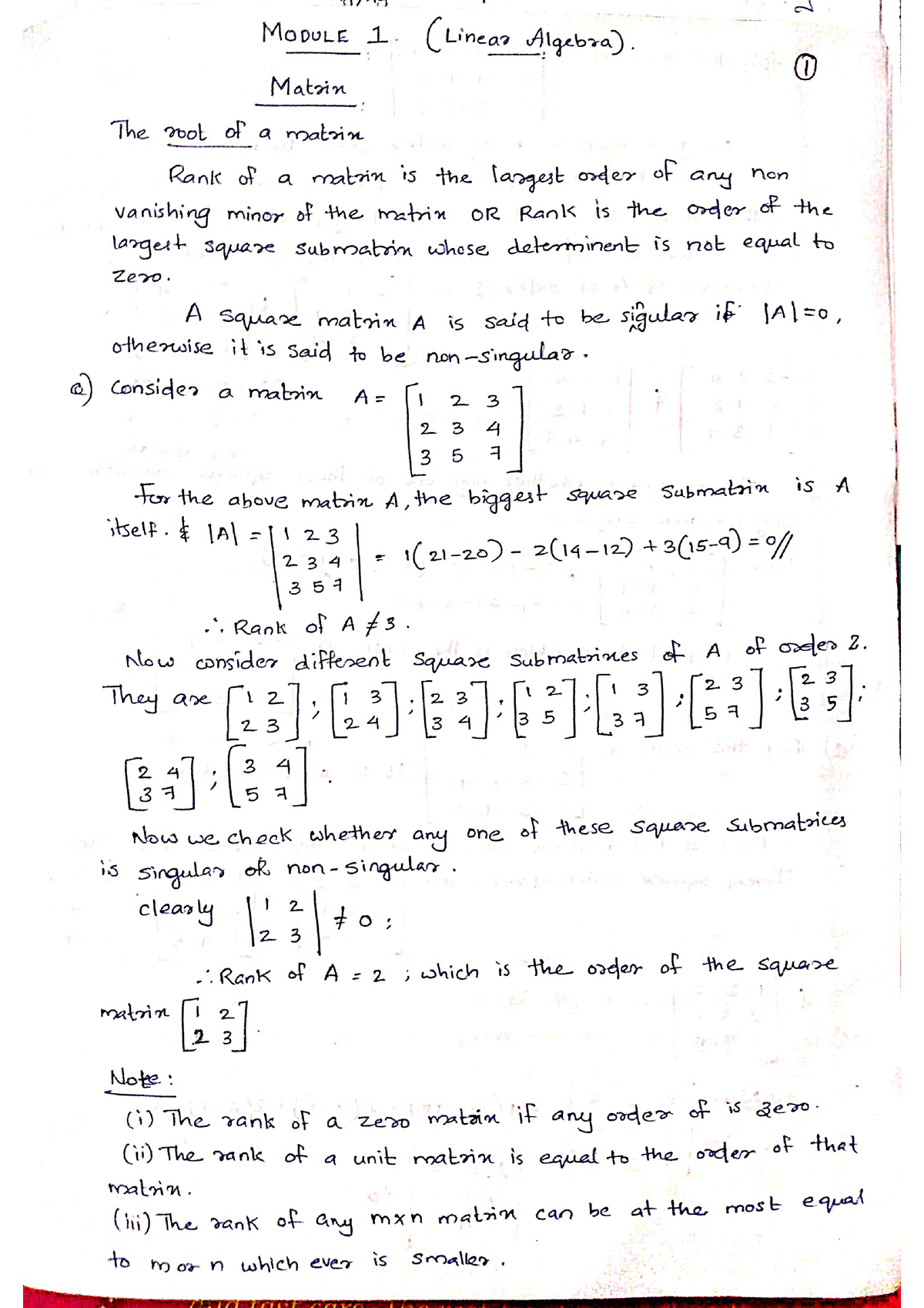 Module 1 Sample - Lecture Notes - Btech - Studocu