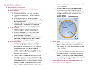 Cell Biology 220 Lecture Notes - Cell Biology 220: Cell Membrane ...