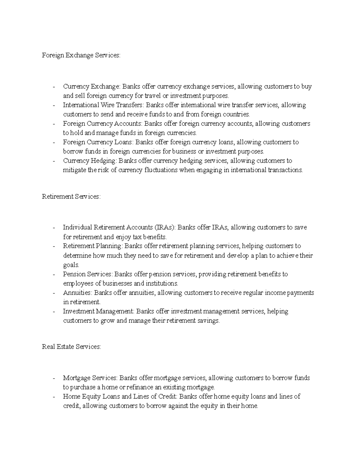 BANK Services Notes 4 Foreign Exchange Services Currency Exchange bank-services-notes-4-foreign-exchange-services-currency-exchange