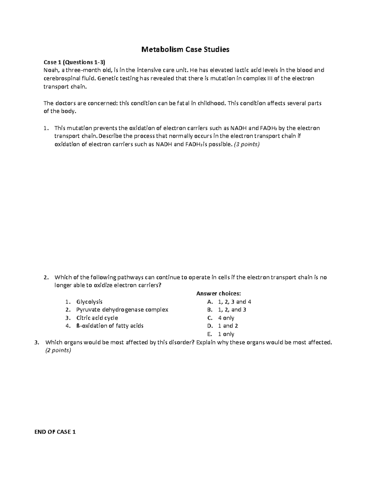 rn metabolism 3.0 case study test part 2